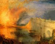 约瑟夫 玛罗德 威廉 透纳 : The Burning of the Houses of Parliament